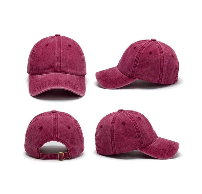 Gorra Prelavada Bordo