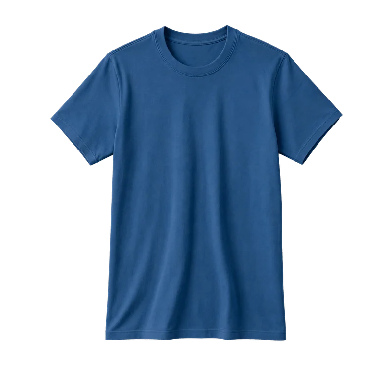 Remera Algodón Azul Aero