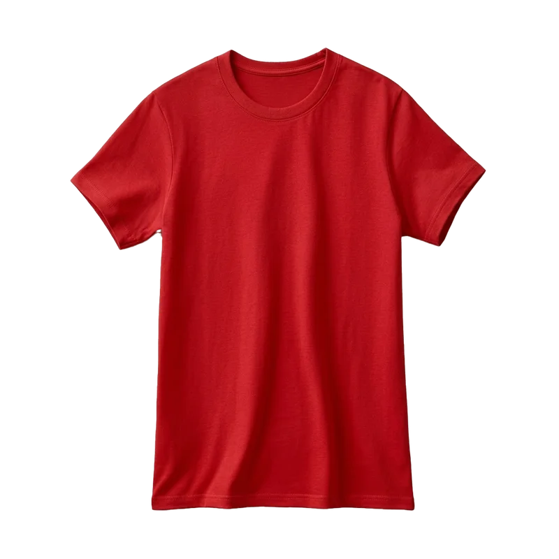 Remera Algodón Rojo